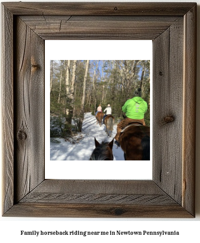 family horseback riding near me in Newtown, Pennsylvania